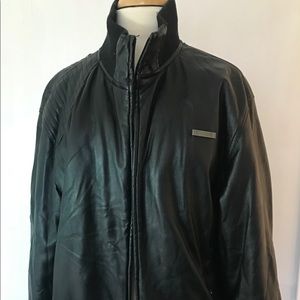 ENYCE (L) Leather Jacket For Mens